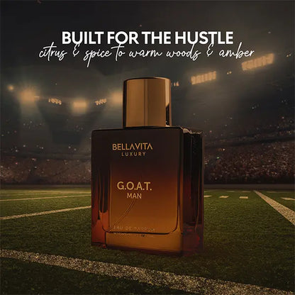 Command & Conquer by Bellavita Luxury | 4X100 Ml Perfume Set | CEO Man, G.O.A.T. Man, KLUB Man & OUD | Luxury Perfume for Men | Long Lasting, Citrus, Woody, Musky & Sweet Notes | Luxury, Vegan & Cruelty Free Eau De Parfum