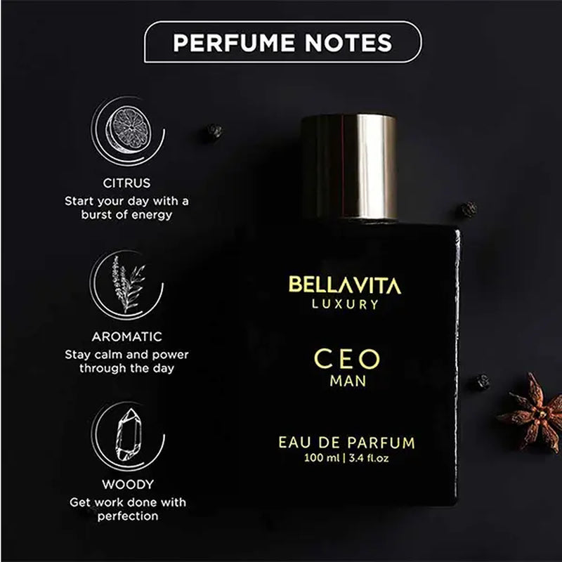 Command & Conquer by Bellavita Luxury | 4X100 Ml Perfume Set | CEO Man, G.O.A.T. Man, KLUB Man & OUD | Luxury Perfume for Men | Long Lasting, Citrus, Woody, Musky & Sweet Notes | Luxury, Vegan & Cruelty Free Eau De Parfum